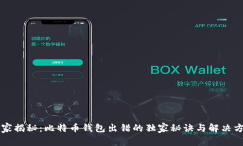 专家揭秘：比特币钱包出错的独家秘诀与解决方案